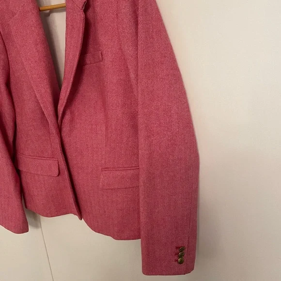 J. Crew Women's Blazer in vibrant Pink - Picture 4 of 12